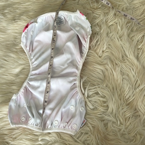 Alvababy floral pink azaleas reusable snap button baby diapers swim diaper OS - Picture 14 of 16